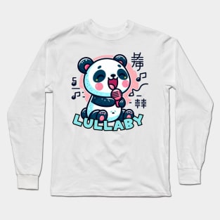 Singing panda Long Sleeve T-Shirt